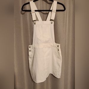 Love Tree Denim Skirt Overalls